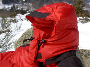 La doudoune création Couette-Maxime avec capuche